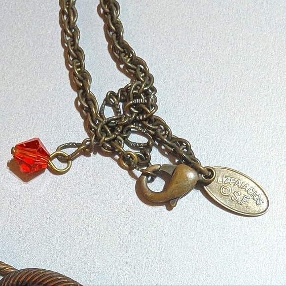 VTG Liz Paiacios Swarovski Crystal Necklace - Picture 6 of 7